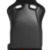 Cipher Auto - Viper Racing Black Cloth Carbon PU w/  red stitching - pair