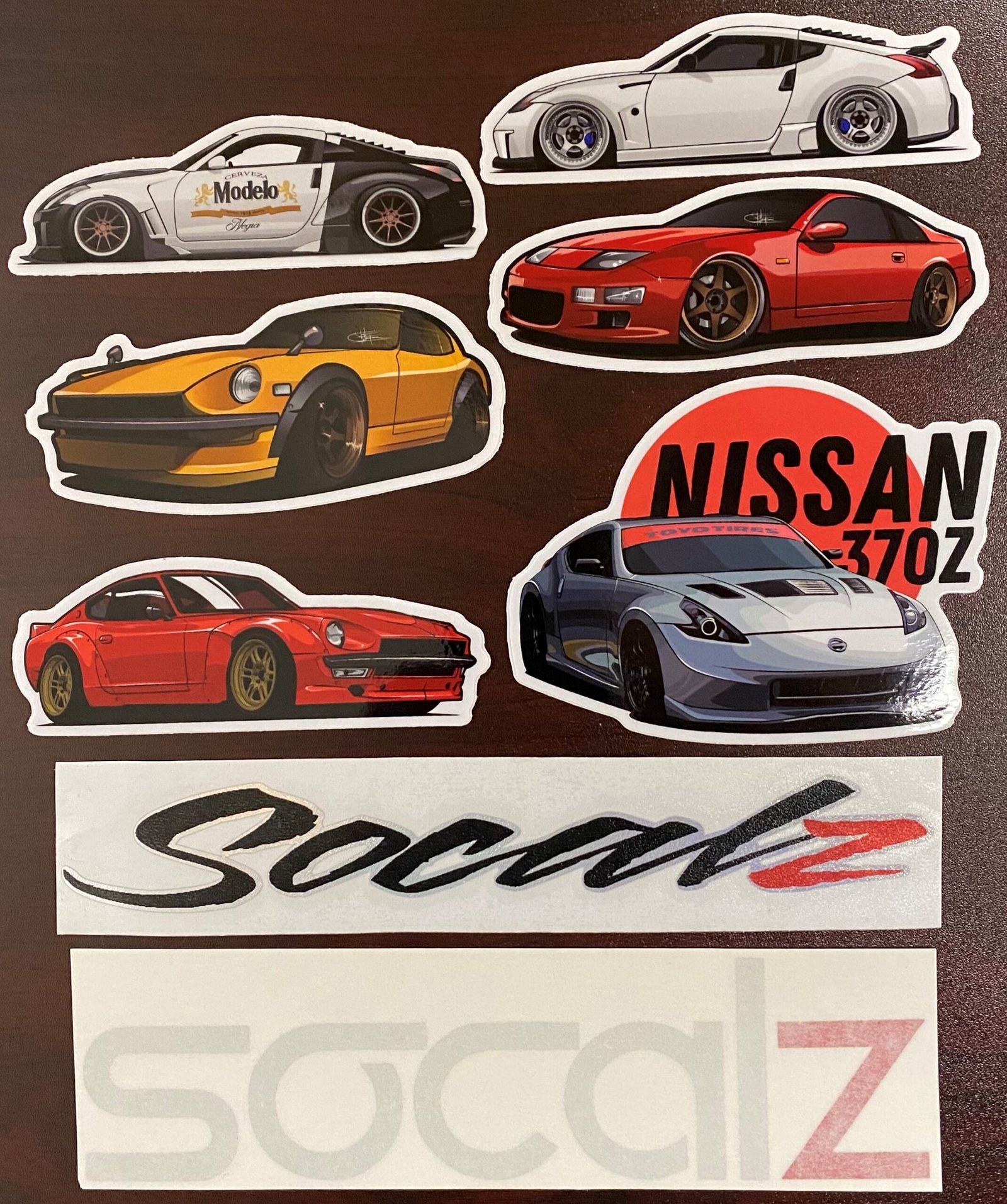 SOCAL Z STICKER PACK
