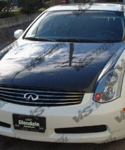2003-2007 Infiniti G35 2Dr Oem Style Carbon Fiber Hood