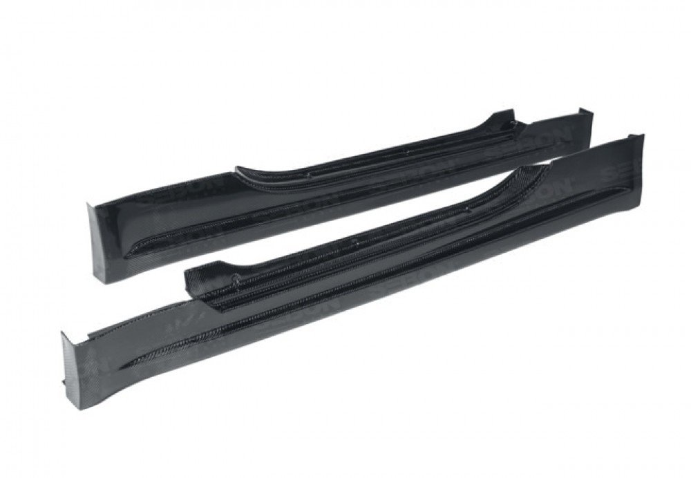 SA-STYLE CARBON FIBER SIDE SKIRTS FOR 2002-2005 NISSAN 350Z