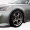 2003-2008 Nissan 350Z Duraflex GT-R Body Kit - 4 Piece - Includes GT-R Front Bumper Cover (105901) R35 Side Skirts Rocker Panels (106030) R35 Rear Bumper Cover (106031)