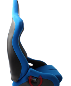 Cipher Auto - Viper Racing Seats Blue Cloth w/ Black Carbon PU - Pair
