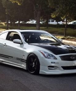 TS-STYLE CARBON FIBER HOOD FOR 2008-2015 INFINITI G37 / Q60 COUPE