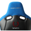 Cipher Auto - Viper Racing Seats Blue Cloth w/ Black Carbon PU - Pair