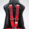 Cipher Red 5 Point 3 Inches Camlock Racing Harness - SFI 16.1