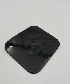 Q50 carbon fiber gas cap cover overlay