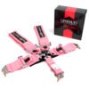 Cipher Pink Ribbon Edition 5 Point 3 Inches Camlock Racing Harness - SFI 16.1