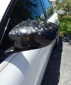 G37 Carbon Fiber Mirror Cap Set