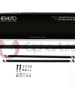 2009+ Nissan 370Z Cipher Racing Black Coating Custom Harness Bar