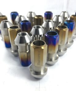 True burnt titanium lugnuts