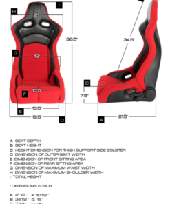 Cipher Auto - VP-8 Racing Seats Blue w/ black carbon PU - Pair