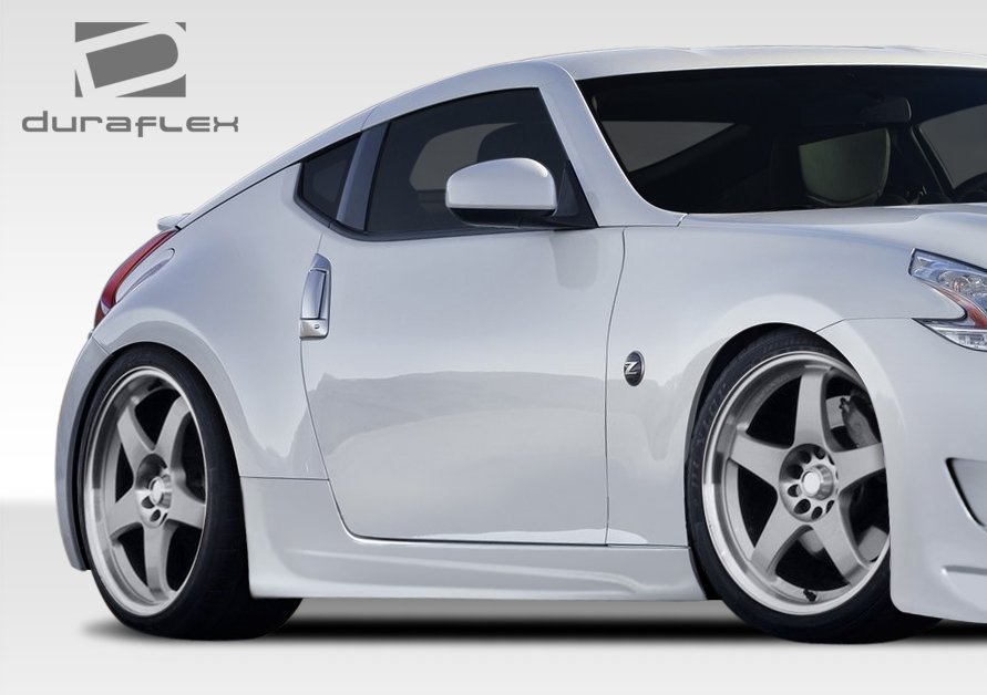 2009-2017 Nissan 370Z Duraflex AM-S GT Side Skirts Rocker Panels - 2 Piece