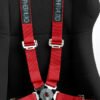 Cipher Racing Red 4 Point 2 Inches Camlock Quick Release Racing Harness - Pair