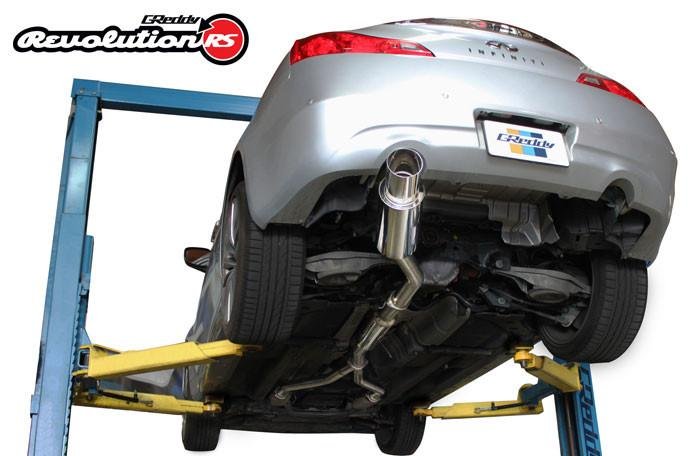 Greddy Revolution RS G37 Coupe Cat Back Single Exit Exhaust