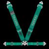 4-point belt Racing-oriented belt
ASMTM (Anti-Submarining) Technology
3" Shoulder belt, 2" Lap (Pull Up)
Central Camlock
Option for added Anti-Sub Strap (creating a 6-point belt)